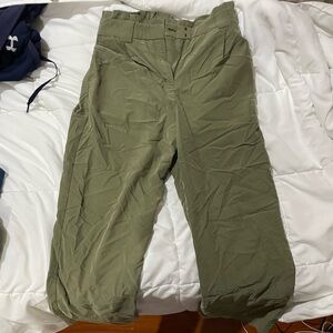 Express Olive Green Trousers